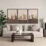 102705-FL - Bottled Perspective I by Mercana Studio Hand-Embellished Textured Framed Canvas Artwork
