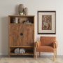 15885 - Mythical Jungle I by Mercana Studio Hand Embelished Textured Framed Artwork Matted under Glass