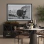 15929 - Mountain Majesty - Stance by Matt Roseveare Framed Art Print Matted under Glass
