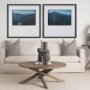15933 - Stormy Mountain by Dimitry Papkov Hand Embelished  Textured  Framed Art Print Matted under Glass