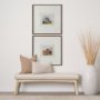 15882 - Day at the Farm I by Mercana Studio Hand Embelished Framed Artwork Matted under Glass