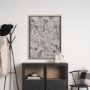 15891 - Dog Sketches II by Mercana Studio Hand Embelished  Framed Artwork Matted under Glass