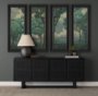 15848 - Majestic Garden III by Mercana Studio a Hand Embellished Framed Art Print under Glass