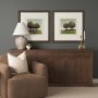 15921 - Hidden Grove II by Mercana Studio Hand Embelished Textured Framed Artwork Matted under Glass