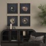 15887 - Double Play V by Mercana Studio Textured  Framed Art Print Matted under Glass