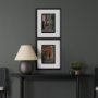 15790 - South Carolina Go USA (M) by Mercana Studio a Framed Art Print Matted under Glass