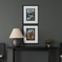 15821 - Banff Go Canada (M) by Mercana Studio a Framed Art Print Matted under Glass