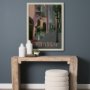 15792 - South Carolina Go USA (L) by Mercana Studio a Hand Embellished Decograph Framed Art Print