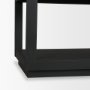 71140 - Bela 54" Matte Black Wood Arched Console Table