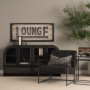 15727 - Lounge LG by Mercana Studio a Hand Embellished Framed Art Print