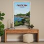 15895 - Pacific Rim GO (XL) by Mercana Studio a Hand Embellished Decograph Framed Art Print under Glass
