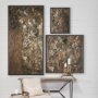 102694-FL - Chaos & Order V by Chad Warren a Hand Embellished Textured Framed Canvas