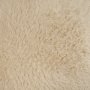 71203-AB - Huntley Cream Faux Fur Fabric Swivel Accent Chair