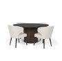 69873-4A - Terra Fluted Dining Table - 4 Niles Chairs