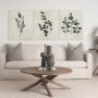 101593-S - Botanical Study II by Julia Purinton a Hand Embellished Textured Canvas
