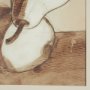 15955 - Pear Study II by Mercana Studio Hand Embelished Textured Framed Artwork Matted under Glass