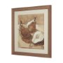 15956 - Pear Study III by Mercana Studio Hand Embelished Textured Framed Artwork Matted under Glass