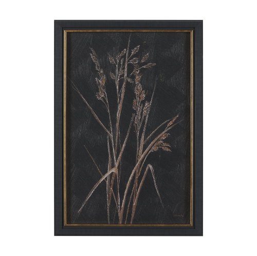 15981 - Golden Grasses I by Mercana Studio Hand Embelished Textured Framed Artwork Matted