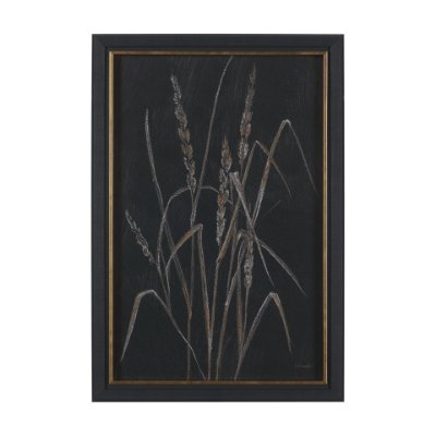 15984 - Golden Grasses IV by Mercana Studio Hand Embelished Textured Framed Artwork Matted