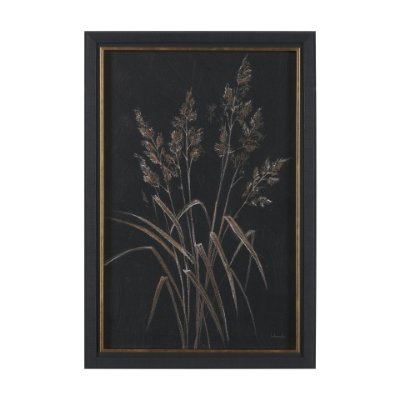 15985 - Golden Grasses V by Mercana Studio Hand Embelished Textured Framed Artwork Matted