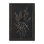 15985 - Golden Grasses V by Mercana Studio Hand Embelished Textured Framed Artwork Matted