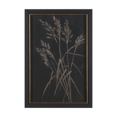 15986 - Golden Grasses VI by Mercana Studio Hand Embelished Textured Framed Artwork Matted