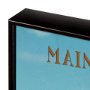 15945 - Maine GO (SM)  by Mercana Studio Textured Framed Artwork Matted