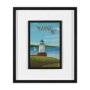 15946 - Maine GO (M) by Mercana Studio Framed Artwork Matted under Glass