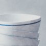 12197 - Two Artisan Bowls by Mark Chandon a Framed Art Print Matted under Glass