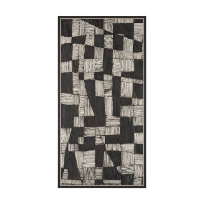 102732-FL - Occurrence I by Mercana Studio Hand-Embellished Textured Framed Canvas Artwork