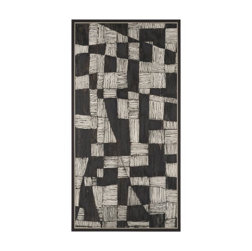 102732-FL - Occurrence I by Mercana Studio Hand-Embellished Textured Framed Canvas Artwork