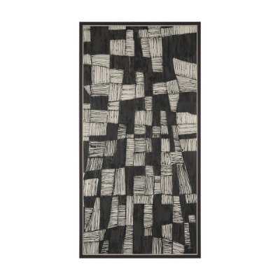 102733-FL - Occurrence II by Mercana Studio Hand-Embellished Textured Framed Canvas Artwork