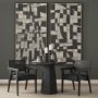 102733-FL - Occurrence II by Mercana Studio Hand-Embellished Textured Framed Canvas Artwork