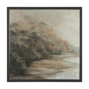 Forest Edge I by Mercana Studio Hand-Embellished Textured Framed Canvas Artwork