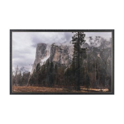 102736-FL - Misty Mountain by Gary Blatter Hand-Embellished Textured Framed Canvas Art Print