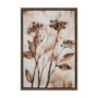 102739-FL - Fieldspoke I by Mercana Studio Hand-Embellished Textured Framed Canvas Artwork