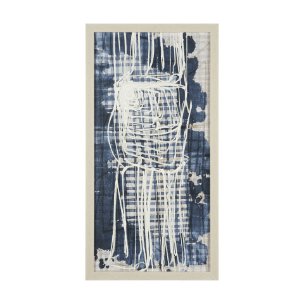Intuition I by Mercana Studio Hand-Embellished Textured Framed Canvas Artwork