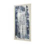 102730-FL - Intuition I by Mercana Studio Hand-Embellished Textured Framed Canvas Artwork