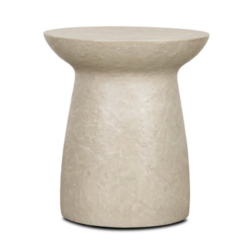 71283 - Mesa Round Stone Finish Pillar Accent Table