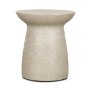 71283 - Mesa Round Stone Finish Pillar Accent Table