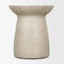 71283 - Mesa Round Stone Finish Pillar Accent Table