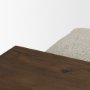 71285 - Trayden Gray Fabric w/ Brown Slider Top Coffee Table 55.0X 37.0X 46.0 (cm)