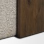 71285 - Trayden Gray Fabric w/ Brown Slider Top Coffee Table 55.0X 37.0X 46.0 (cm)