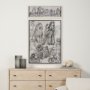 14838 - Three Buddies by Mercana Studio a Hand Embellished Textured Framed Art Print Matted under Glass