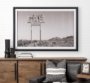15463 - Southwest Gas Station by Nathan Larson a Hand Embellished Framed Photo Art Print Matted under Glass