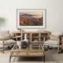 15505 - Salt Lake Sunrise by Gary Blatter a Hand Embellished Framed Photo Art Print Matted under Glass