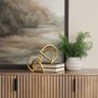 70529 - Locke Large Gold Metal Decorative Object