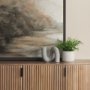 71078 - Kailas Resin Textured Concrete Gray Decorative Object
