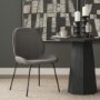 69305 - Inala Grey Seat Metal Frame Dining Chair 