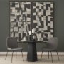 69305 - Inala Grey Seat Metal Frame Dining Chair 